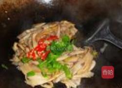 素炒平菇的做法图解5