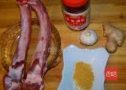 小米酒香蒸排骨的做法图解1