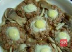 鹌鹑蛋蒸肉末的做法图解3