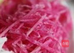 三丝炒粉利的做法图解3