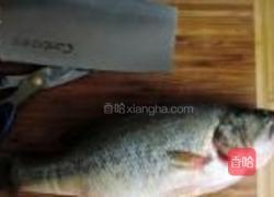 椒汁蒸鲈鱼的做法图解1