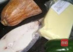 南瓜芝士焗银鳕鱼的做法图解1