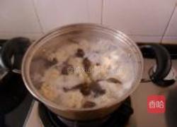马蹄鸡球木耳汤的做法图解7
