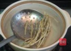 鱼腥草芙蓉花粥的做法图解2