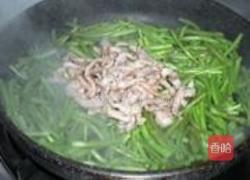 芦蒿炒肉丝的做法图解7