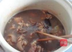 白萝卜炖羊肉的做法图解9