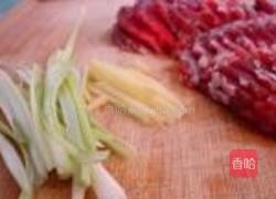 腐乳爆肉的做法图解3