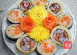 玫瑰花寿司的做法图解16