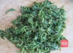 香椿煎蛋的做法图解4