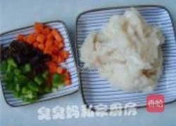 三色鱼丸的做法图解2