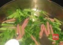 方腿肉炒芹菜的做法图解4