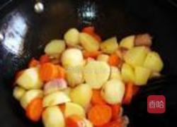 青咖喱三文鱼头的做法图解3