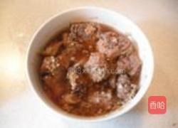 萝卜香菇蒸排骨的做法图解8