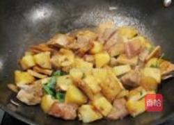 豆腐干烧肉的做法图解7