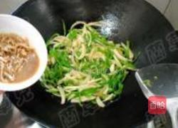 酸辣青椒肉丝的做法图解8