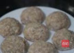 清蒸狮子头的做法图解5