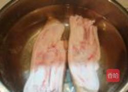 猪蹄烧干菜的做法图解3