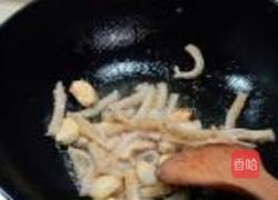 菌菇炒牛肚的做法图解7