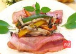 烤咸肉卷的做法图解5
