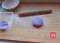 紫甘蓝打卤面的做法图解3