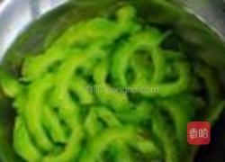 香油苦瓜的做法图解5