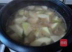 鱼尾花生木瓜汤的做法图解6