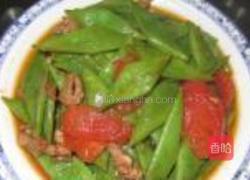 番茄肉片炒芸豆的做法图解9