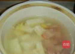 咸肉蔬菜砂锅的做法图解3