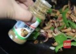 孜然墨鱼干炒青椒的做法图解11