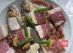 火腿蒸小黄鱼的做法图解4
