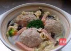 清蒸狮子头的做法图解15