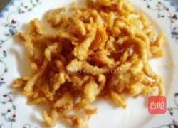 干炸鸡丝的做法图解10