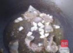 腊肉炒红菜苔的做法图解4