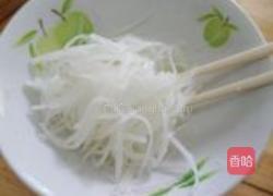 糖醋白萝卜丝的做法图解5
