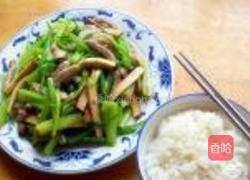 芹菜香干肉丝的做法图解8
