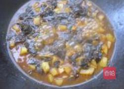 苏子叶泡菜烧土豆的做法图解7