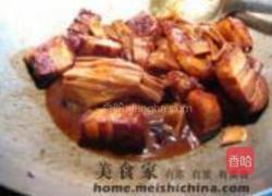 五花肉焖腐皮的做法图解4