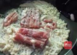 羊肉金针菇的做法图解4
