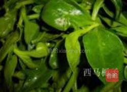 炝拌穿心莲的做法图解1