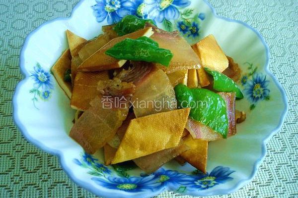 腊肉炒香干