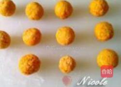 椰香蜜汁薯球的做法图解5