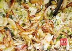 洋葱头拌咸肉菜饭的做法图解10