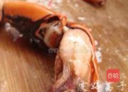 蟹白豆腐海鲜汤的做法图解2