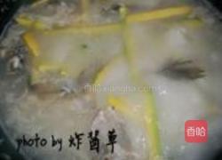 南瓜鱼汤面的做法图解5