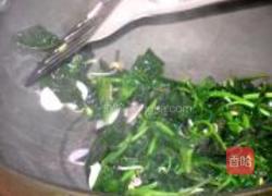 蒜香紫贝菜的做法图解6