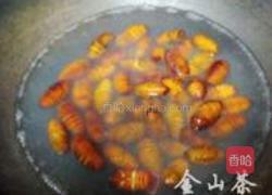 家常炒茧蛹的做法图解2