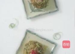 凉拌海蜇黄瓜塔的做法图解9