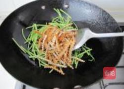 芦蒿炒香干的做法图解4