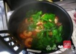 茄汁鲜虾青豆意面的做法图解6