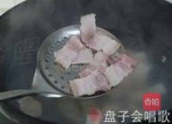 茶树菇炒咸肉的做法图解4